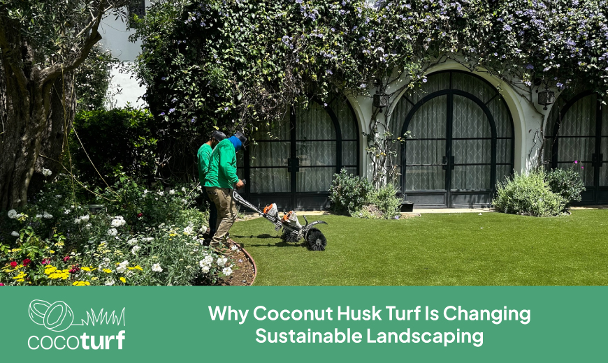landscaping turf installation in Los Angeles