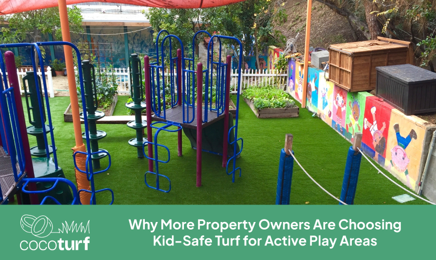playground and sports field turf installation in Los Angeles